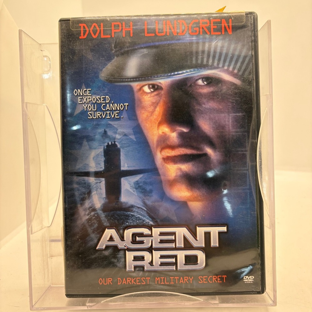 Agent Red DVD Dolph Lundgren 2003 Action Thriller Full Screen Special Features